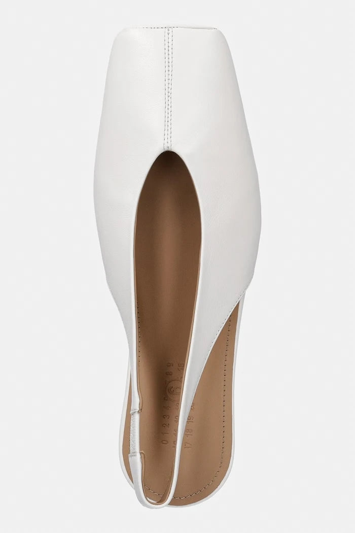 MM6 Maison Margiela балеринки от кожа