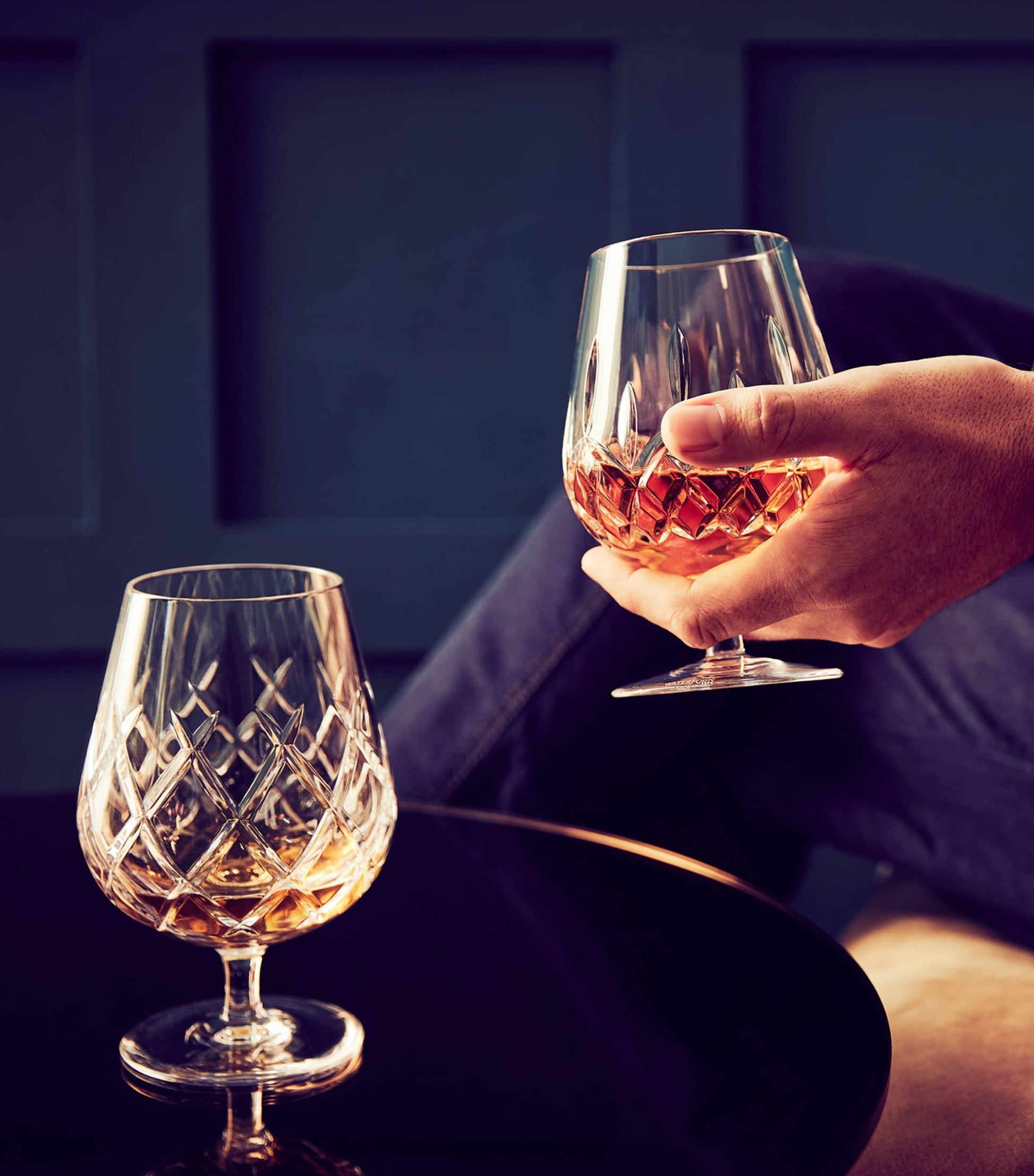 Set of 2 Connoisseur Lismore Brandy Balloons (510ml)