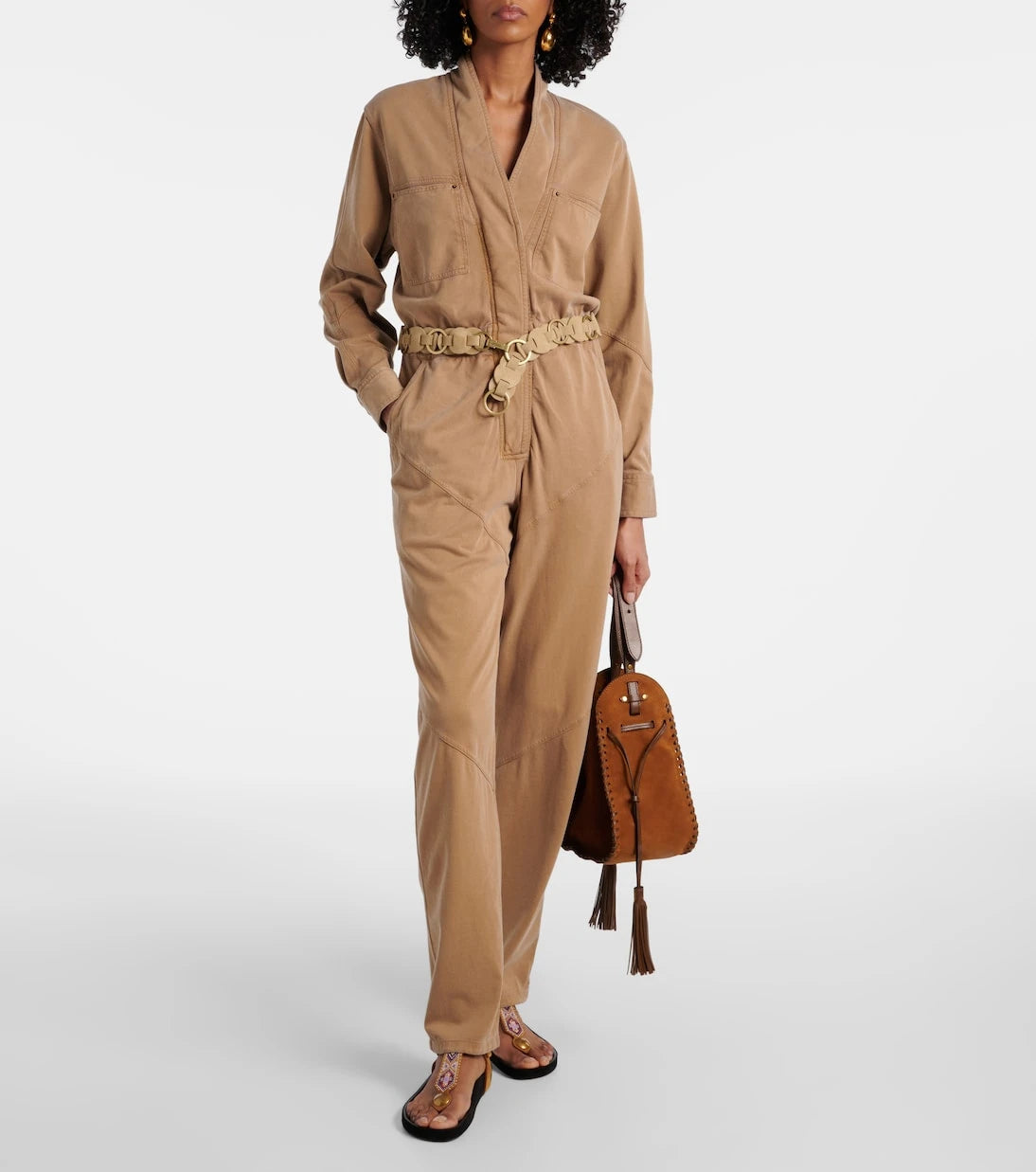 Marant Etoile - Remady cotton jersey jumpsuit