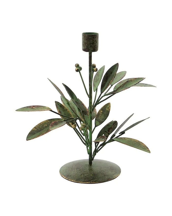 House Doctor HDLeaves 20 cm Dekoratif Şamdan