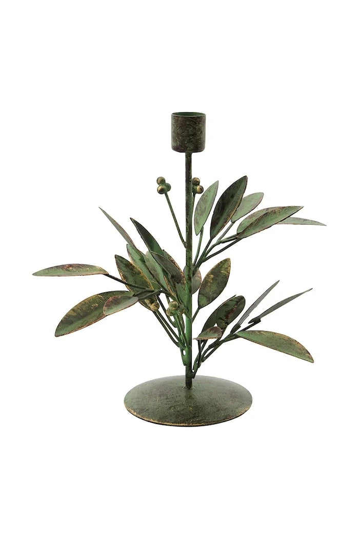 House Doctor HDLeaves 20 cm Dekoratif Şamdan