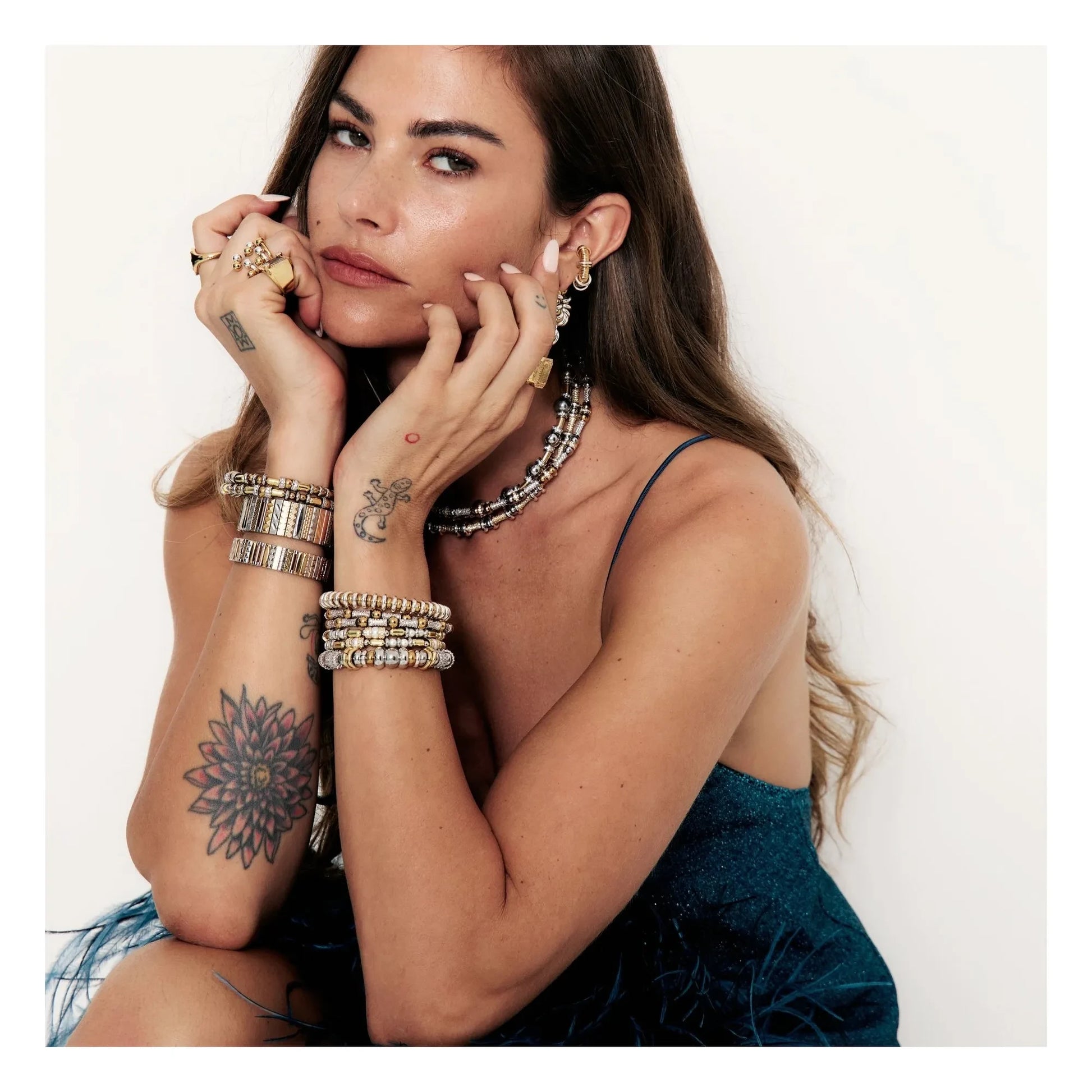 Sigal - Disc Bracelet | Gold/Silver
