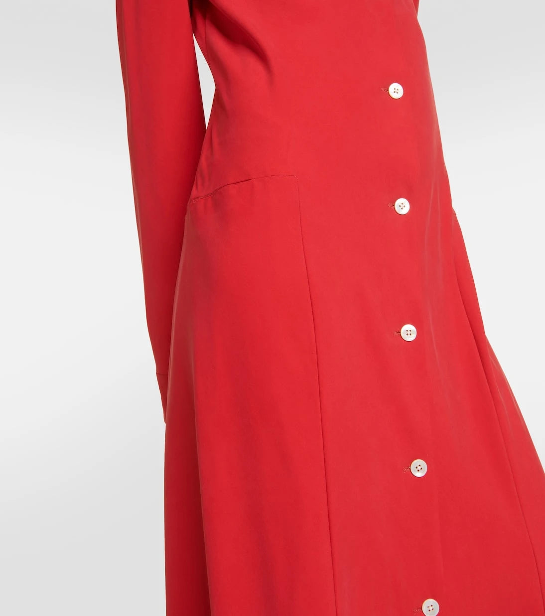 The Row - Myra silk shirt dress