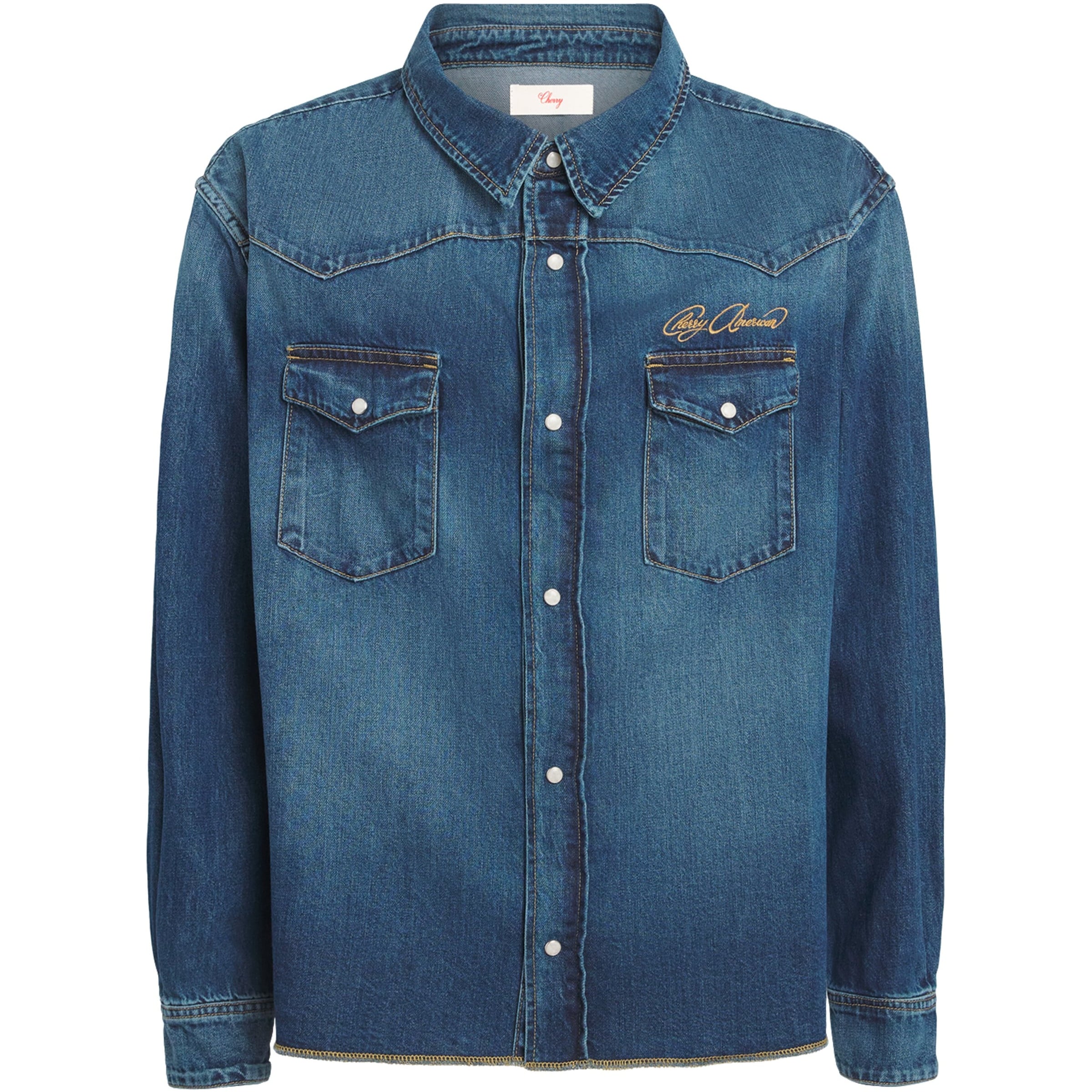 Cherry Los Angeles Western Denim Shirt