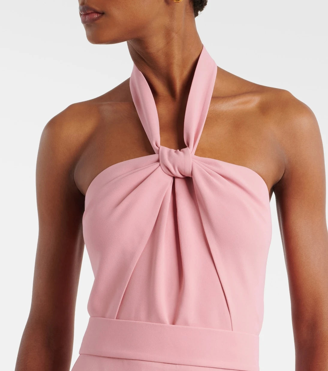 Elie Saab - Halterneck cady gown