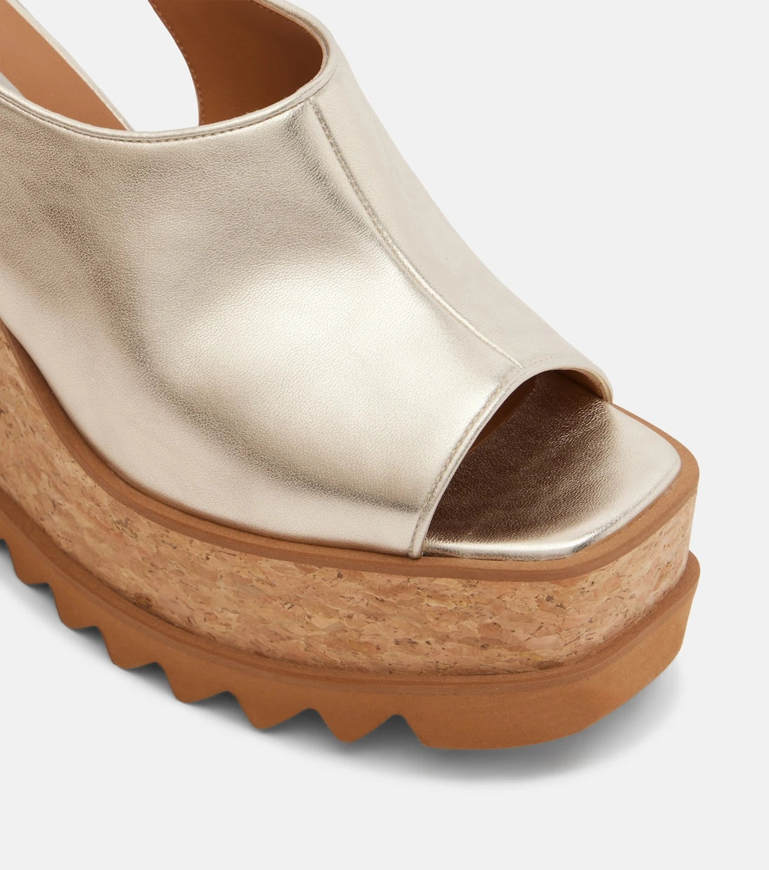 Stella McCartney - Sneak-Elyse arkası açık sandalet