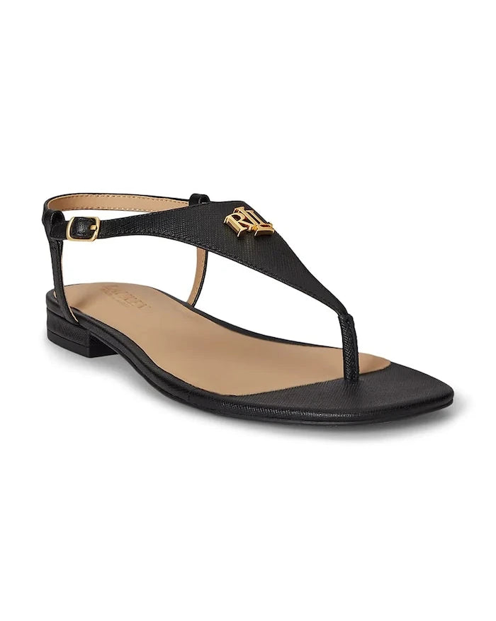 Lauren Ralph Lauren Everley 2 Deri Sandaletler