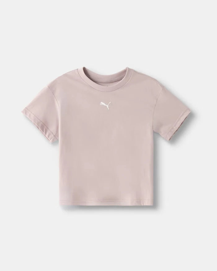 Puma çocuk pamuklu tişört ESS Centered Cat Logo Boxy Tee