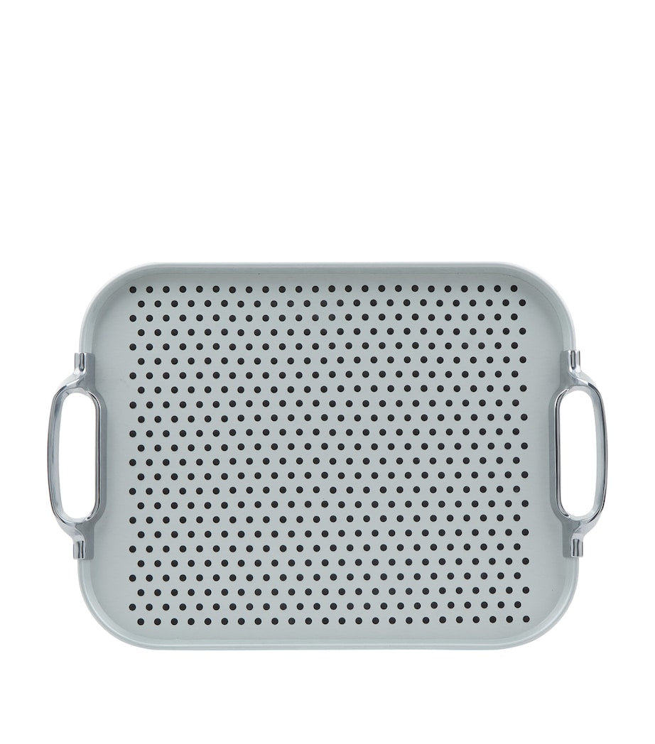 Rubber Grip Cut Out Handle Tray