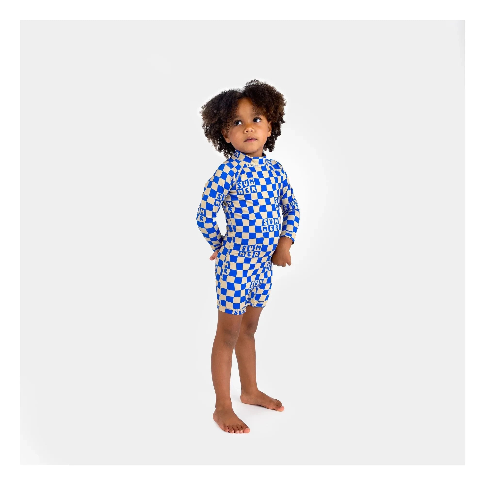 Beach & Bandits - Combishort Anti-UV Summer Baby Recycled Fibers  | Blue