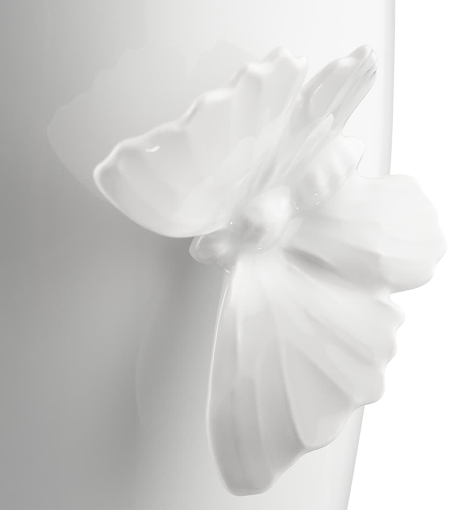 Meissen Small Porcelain Butterfly Vase (13cm)