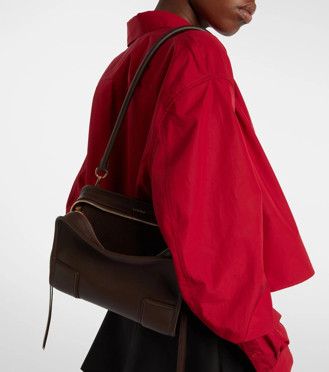 Loewe - Amazona 180 Small leather top-handle bag