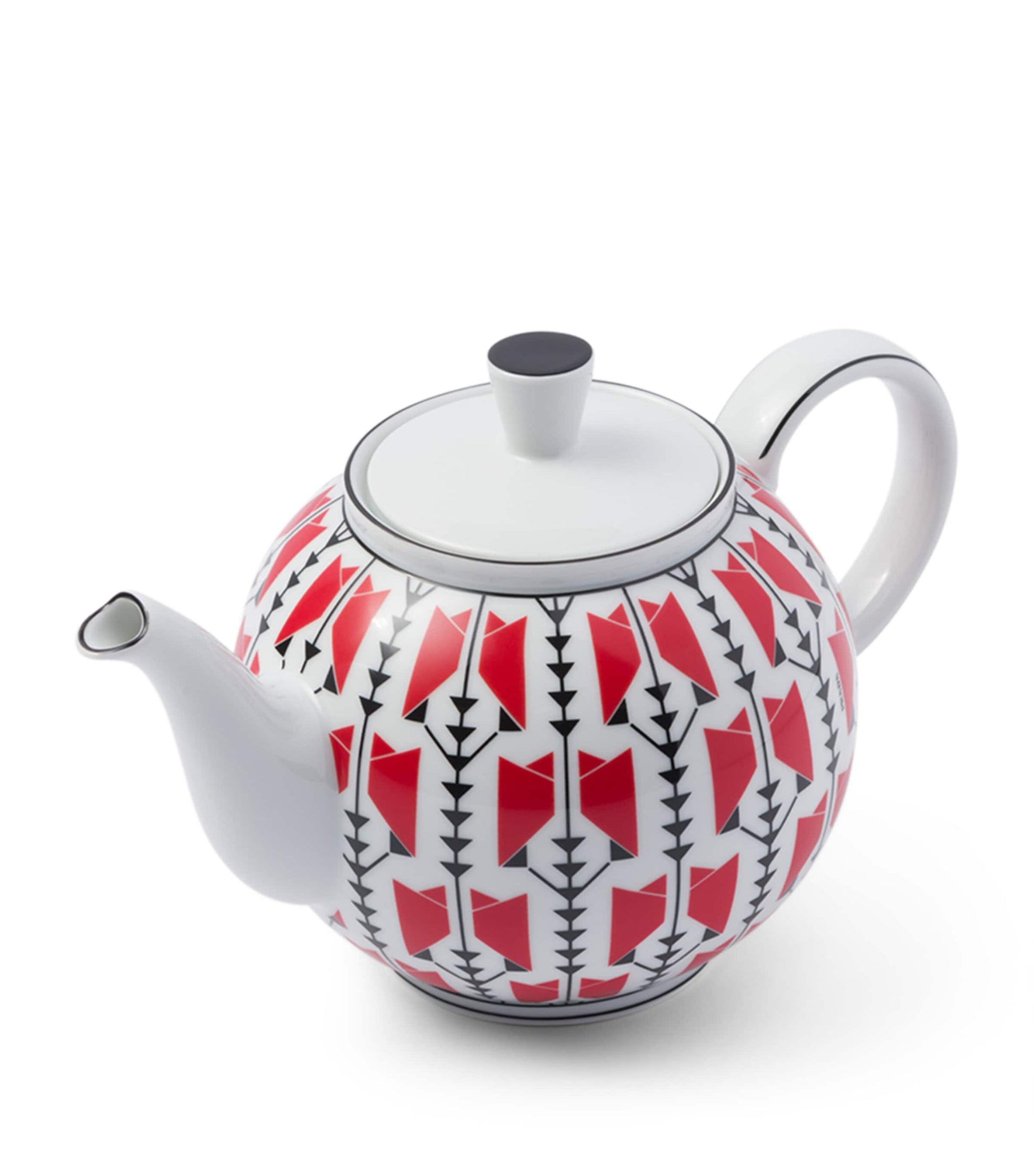 Prada Porcelain Vienna Arrows Teapot