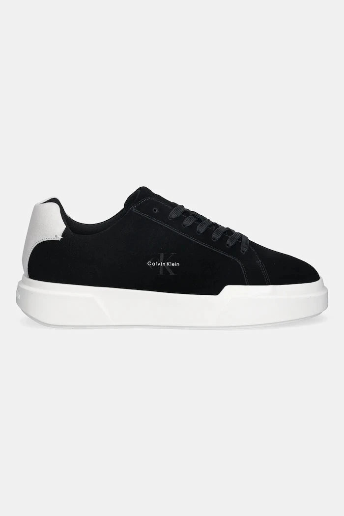 Кожени маратонки Calvin Klein CHUNKY CUPSOLE LACEUP SU