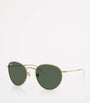 Ray-Ban Gold RBR0103S Round Reverse Sunglasses