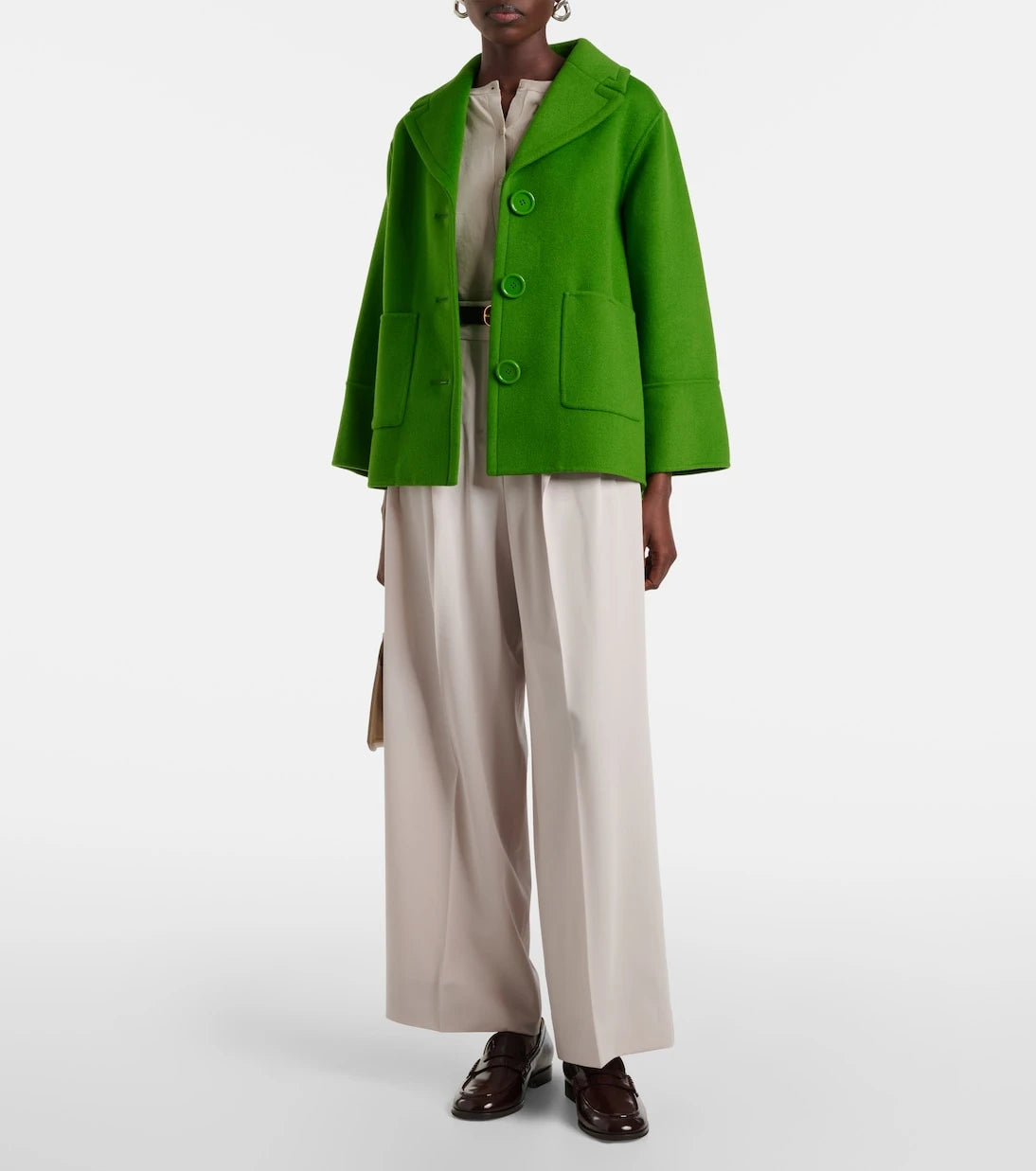 'S Max Mara - Nichols wool wide-leg pants