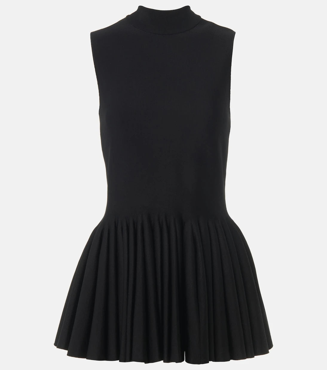Alaïa - Pleated turtleneck top