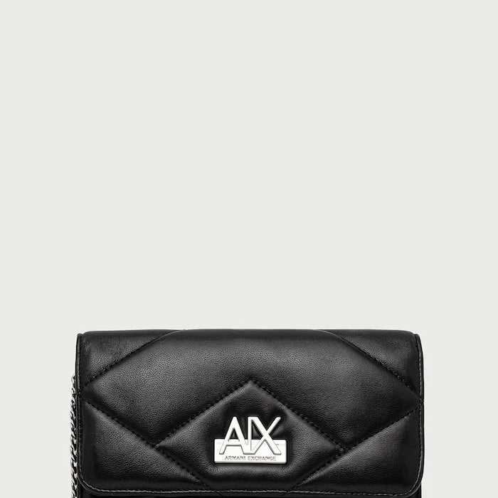 Armani Exchange kadın suni deri crossbody çanta
