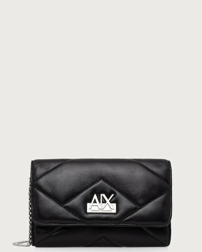 Armani Exchange kadın suni deri crossbody çanta