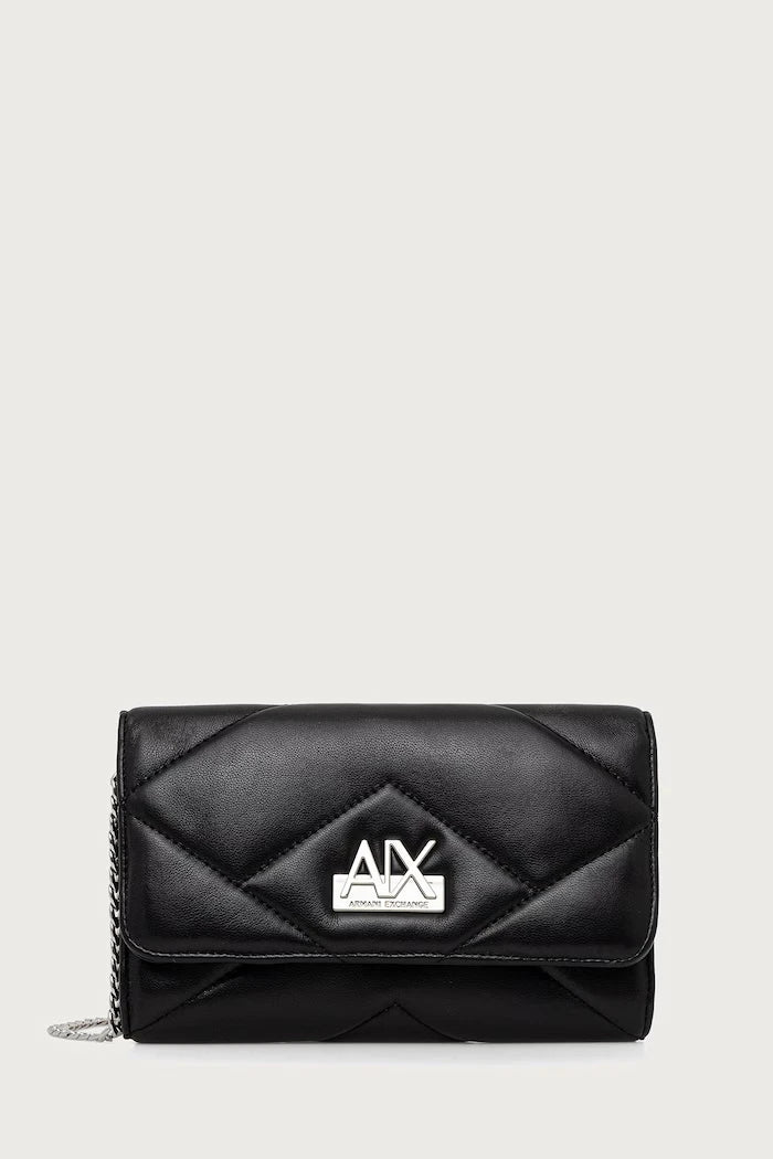 Armani Exchange kadın suni deri crossbody çanta