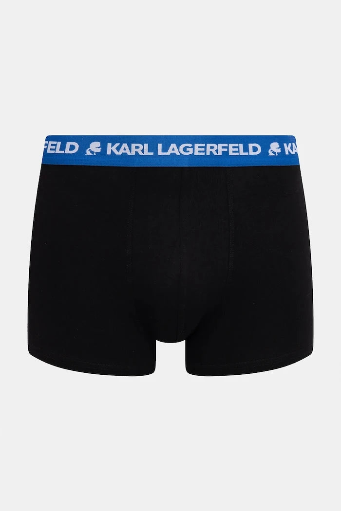 Karl Lagerfeld pamuk ve elastan erkek dar boxer LOGO TRUNK 5’li