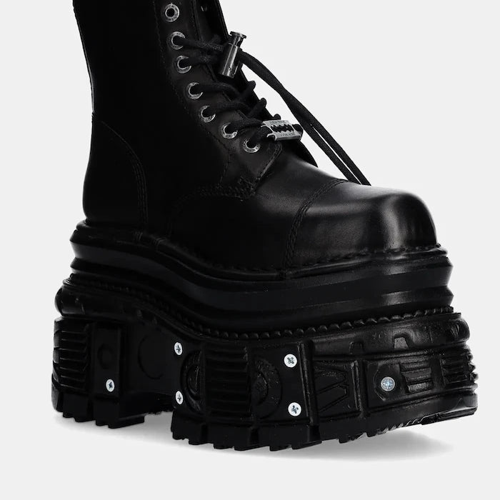 New Rock CRUST NEGRO + TANK NEGRO TORNILLOS E-34 Deri Bot