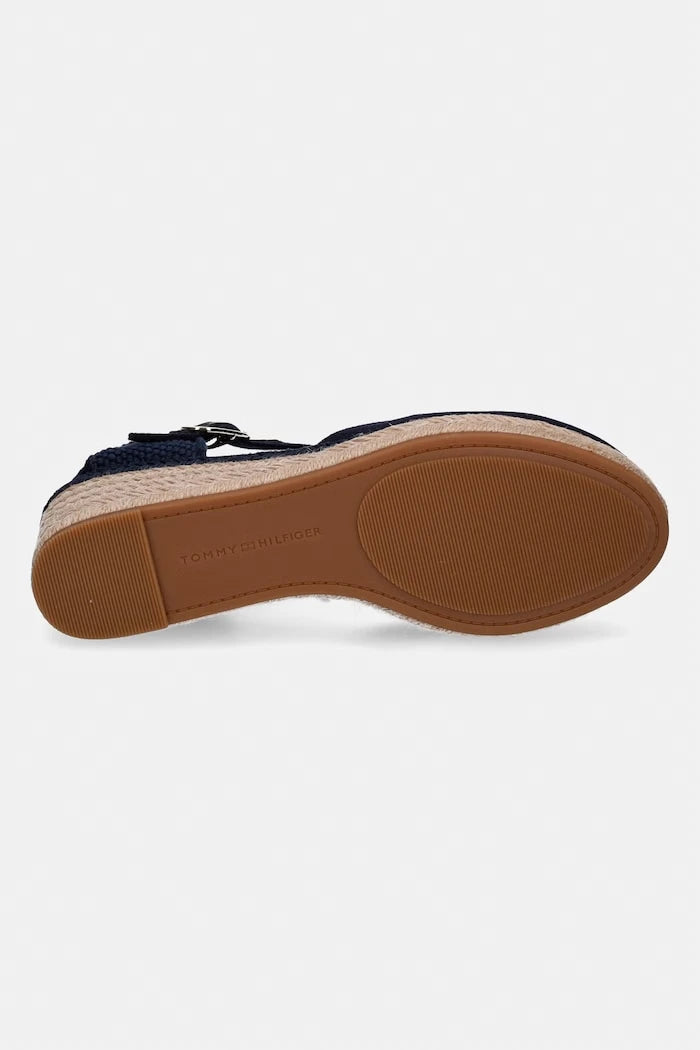 Tommy Hilfiger Kadın Espadril MID WEDGE ESPAD CLOSED TOE