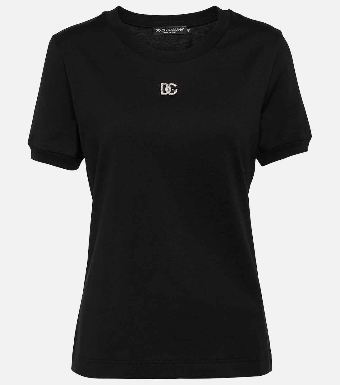Dolce&Gabbana - Embellished cotton jersey T-shirt