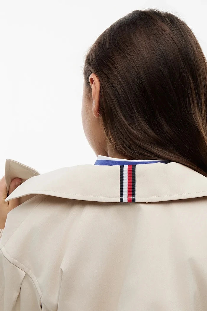 Tommy Hilfiger преходно яке за деца с памук