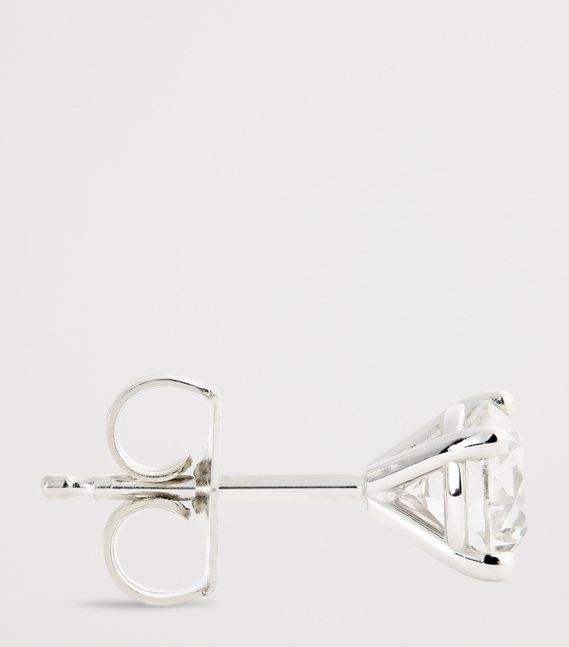 White Gold and Diamond Stud Earrings (1.00ctw)