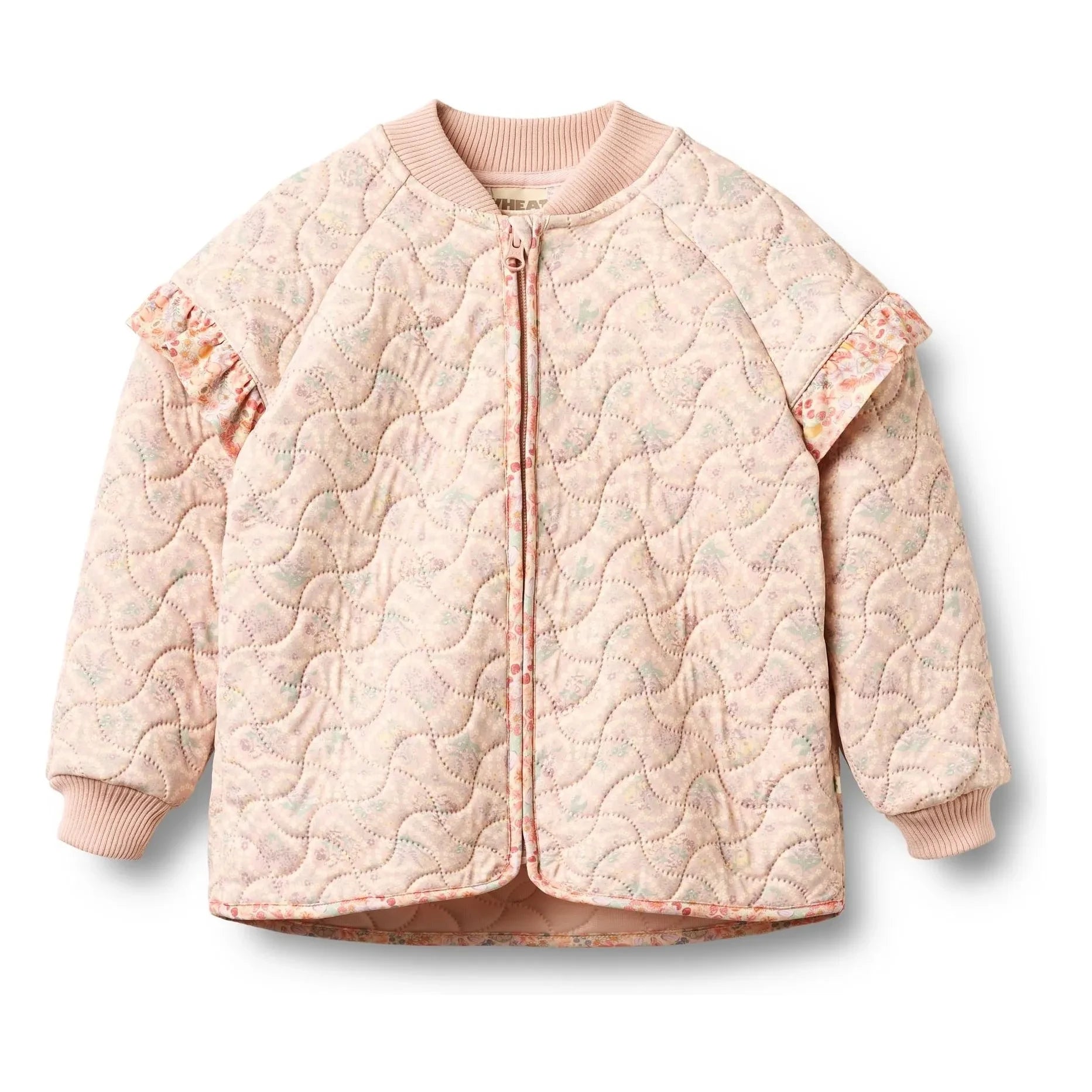 Wheat - Stjerna Recycled Fiber Thermo Jacket | Pale Pink