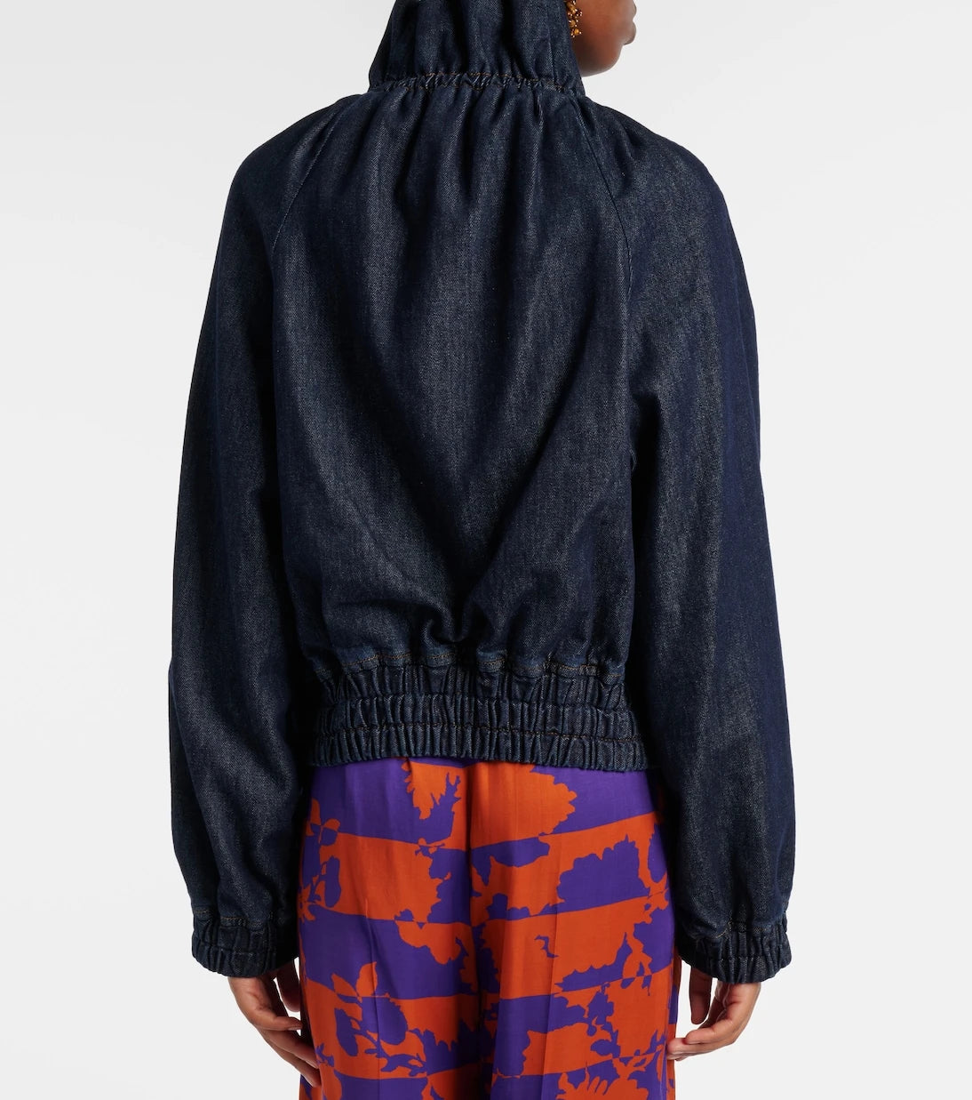 Dries Van Noten - Denim bomber jacket