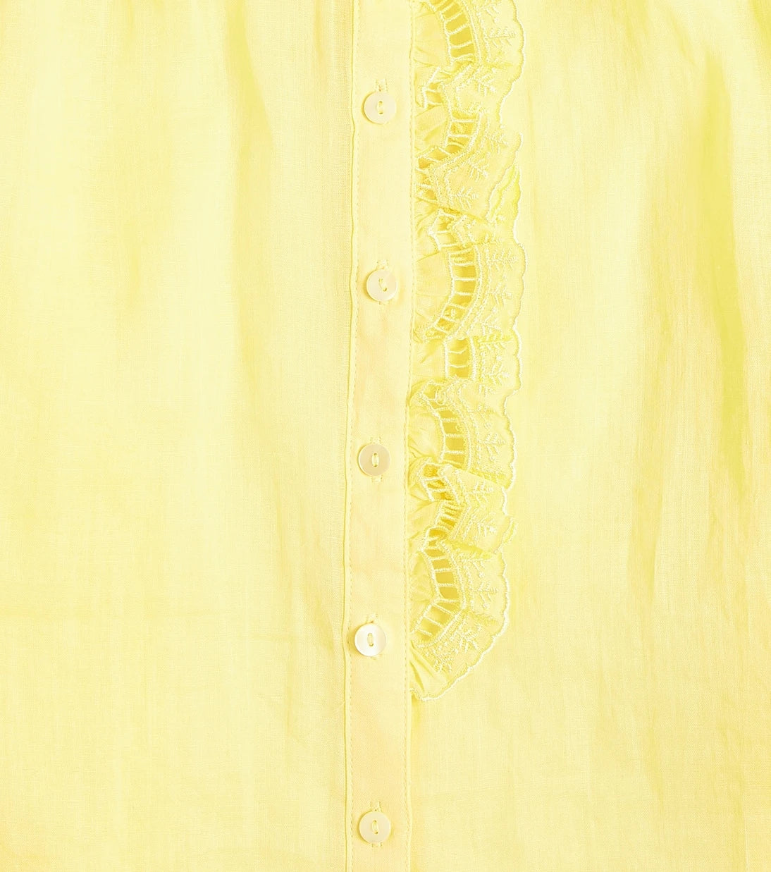 Petite Amalie - Embroidered linen shirt