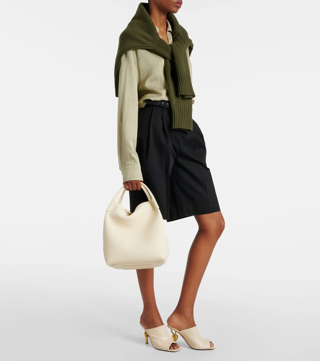 Loro Piana - Bale Large leather tote bag