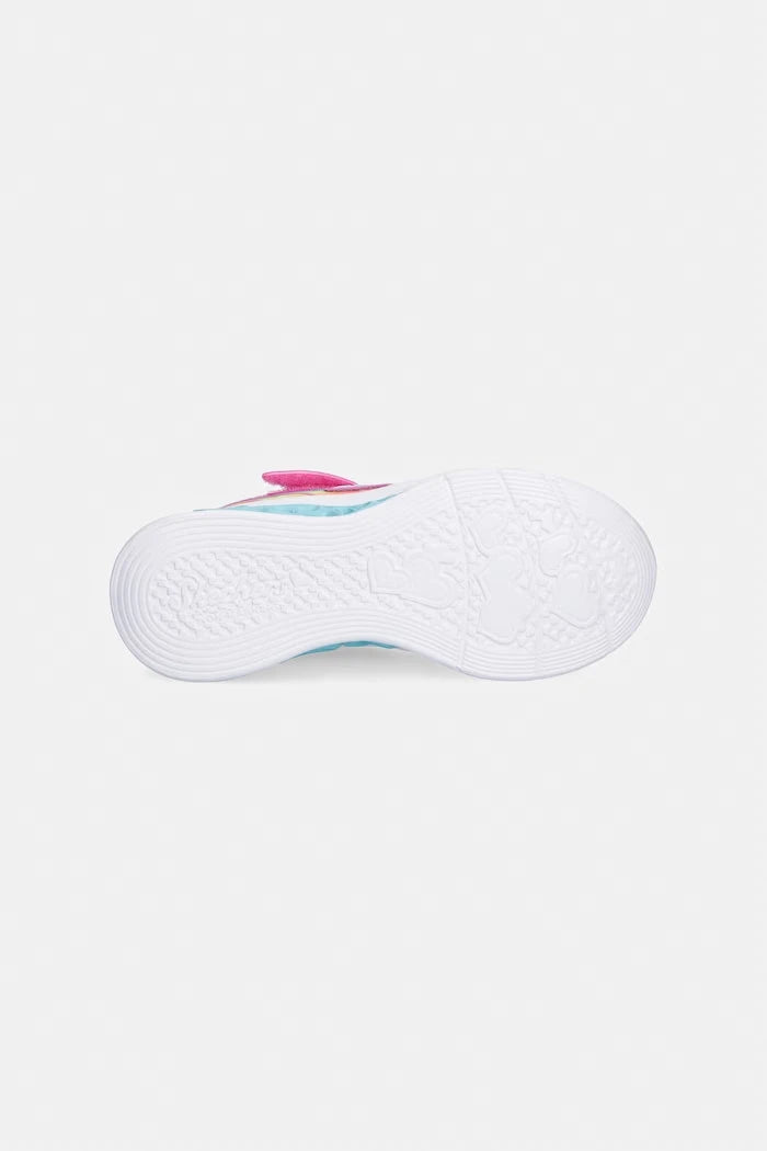 Skechers FLUTTER HEART LIGHTS GROOVY SWIRL Çocuk Spor Ayakkabı