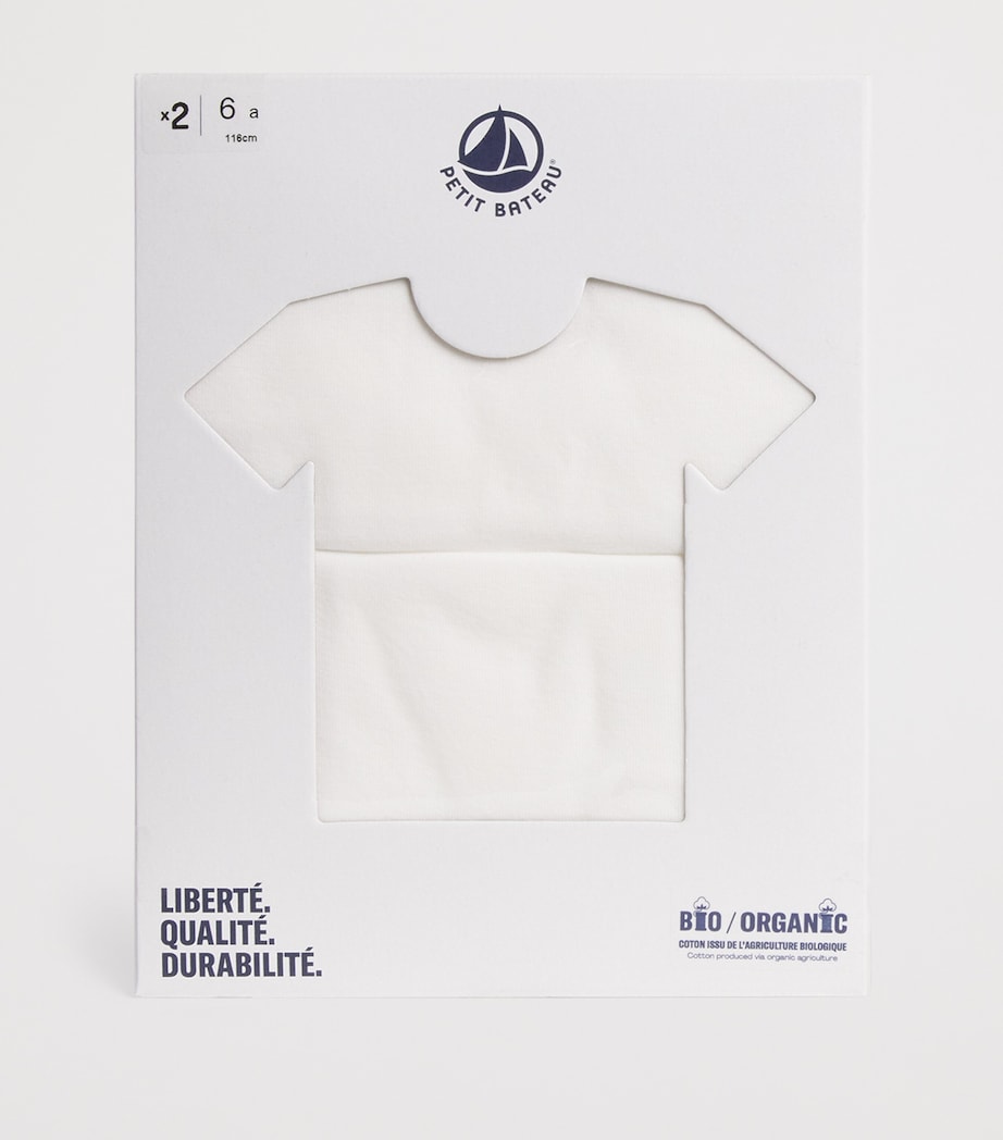 Petit Bateau Set of 2 Organic Cotton Vest Tops (2-14 Years)