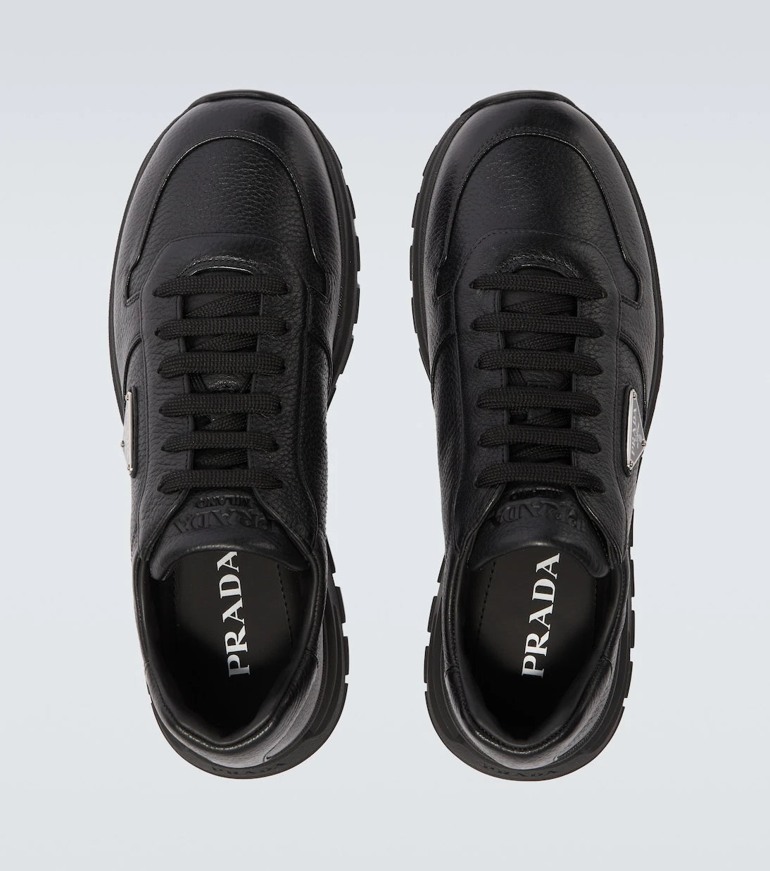 Prada - Prax 2.0 leather sneakers
