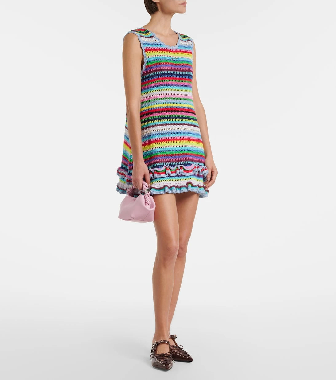 Ganni - Bou Mini top-handle bag