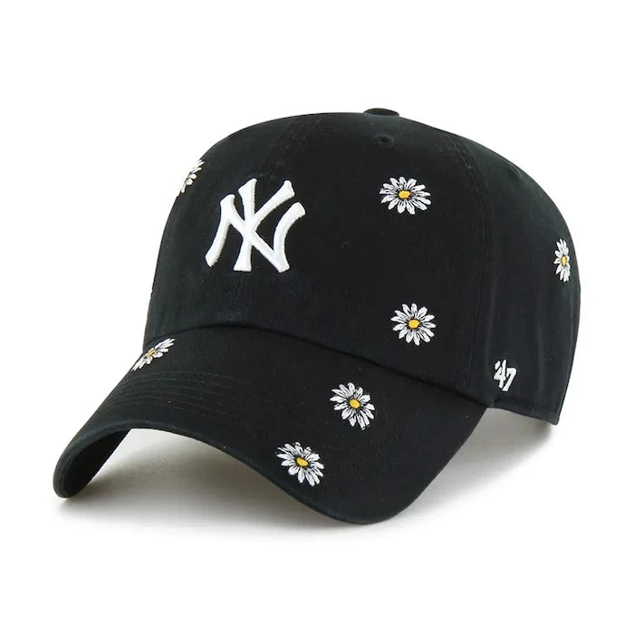 Памучна шапка с козирка 47 brand MLB New York Yankees