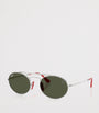 RB3775M Metal Oval Sunglasses