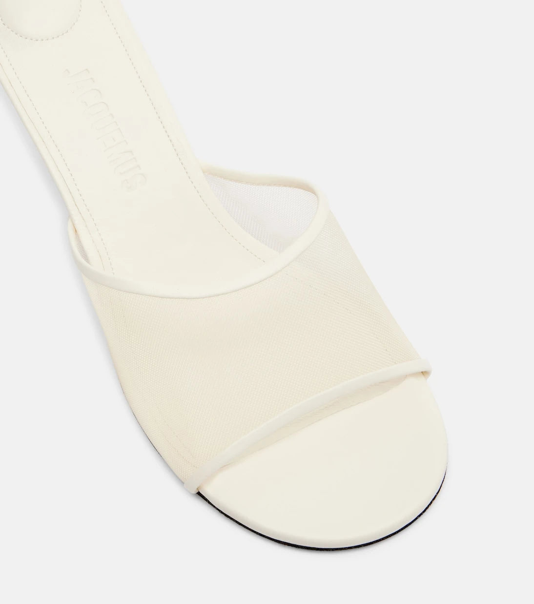Jacquemus - Leather-trimmed canvas sandals