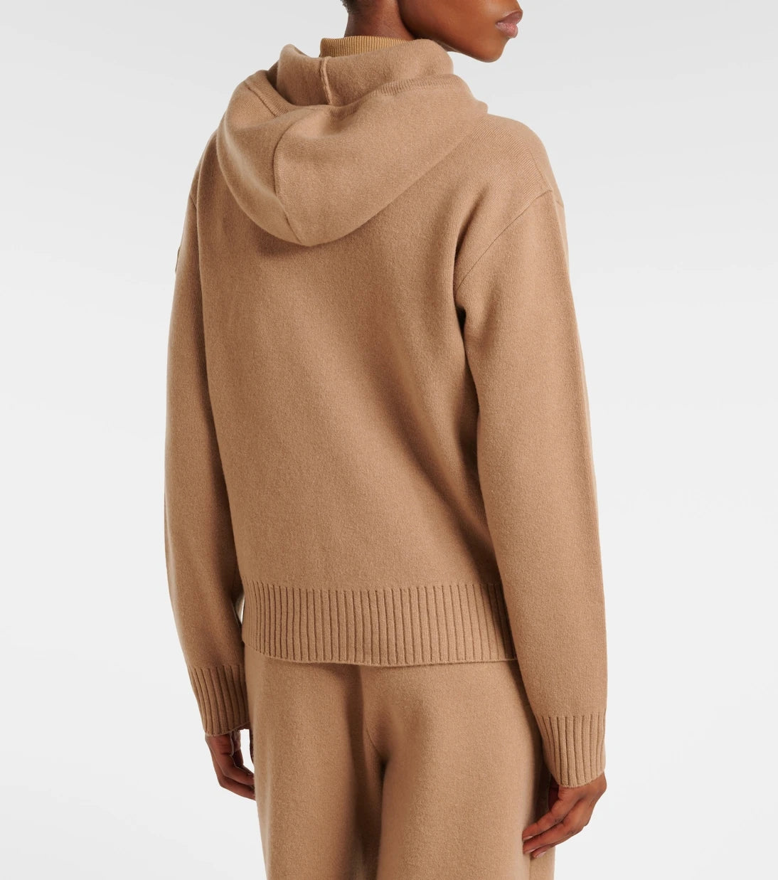 Moncler - Wool and cashmere zip-up cardigan