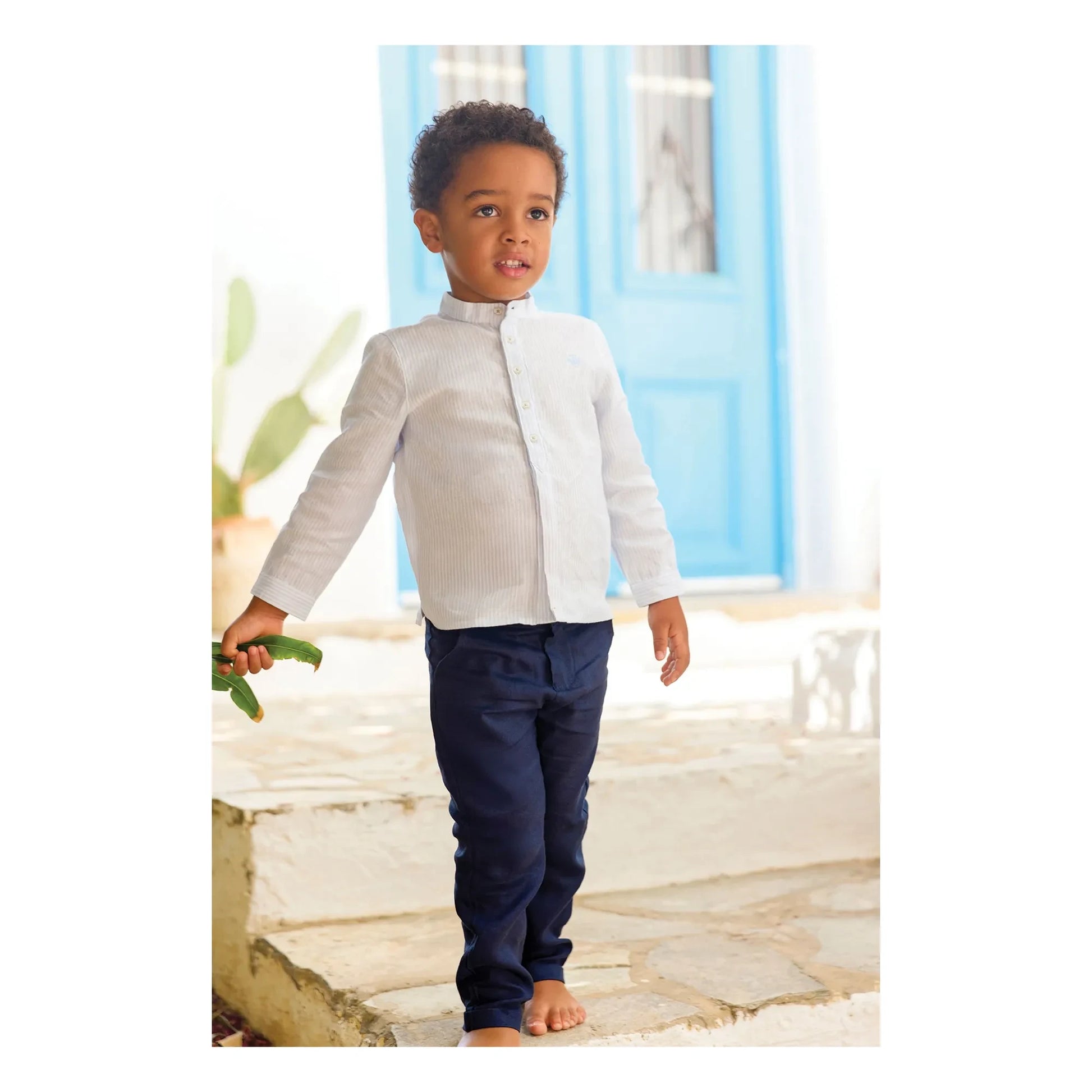 Tartine et Chocolat - Pocket pants | Sea blue