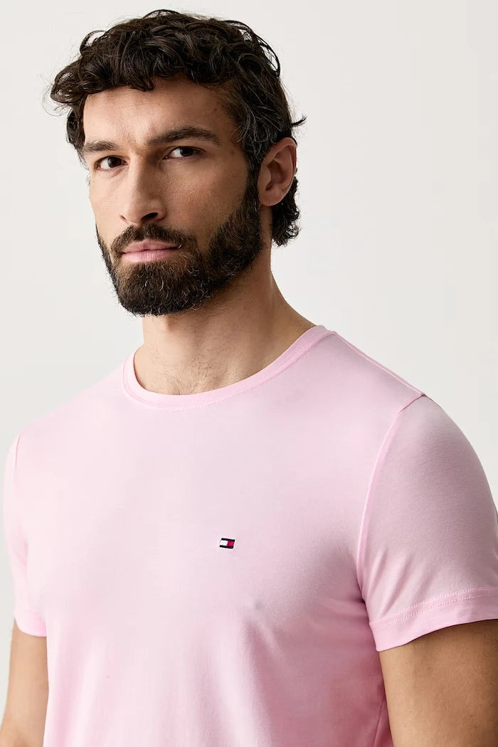 Tommy Hilfiger basic erkek pamuklu elastan tişört
