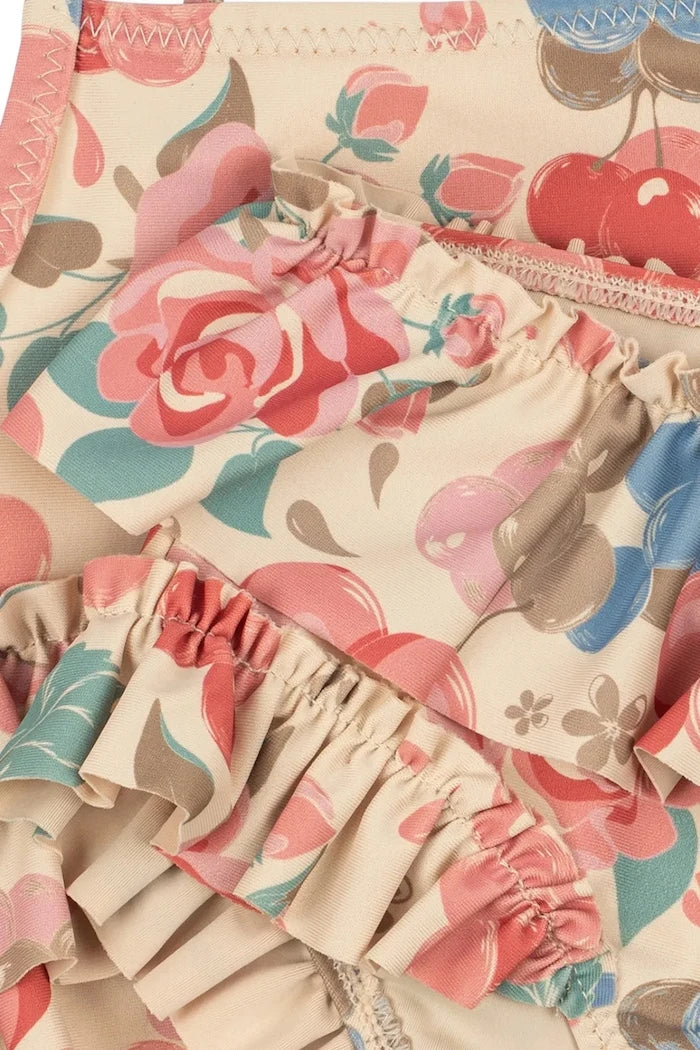 Konges Sløjd MANUCA FRILL BIKINI GRS İki Parçalı Çocuk Mayo
