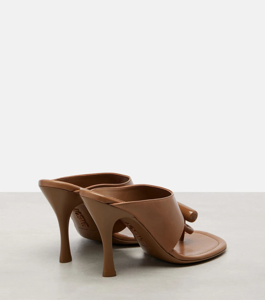 Loewe - Toggle 90 leather thong sandals