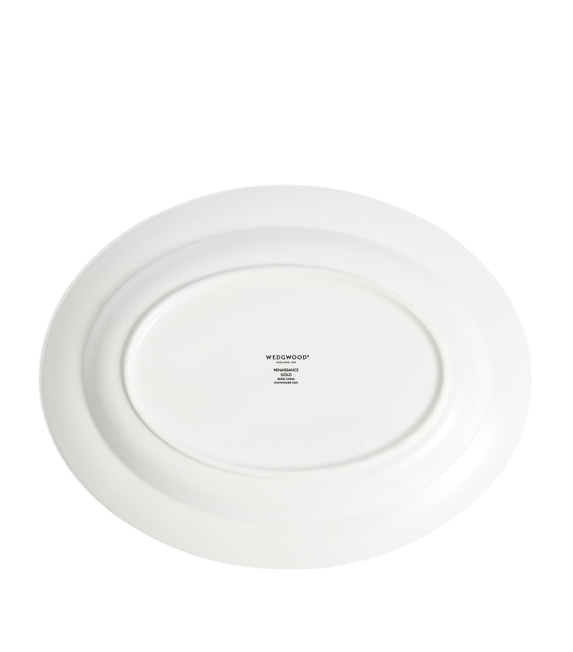 Renaissance Red Oval Platter (34cm)