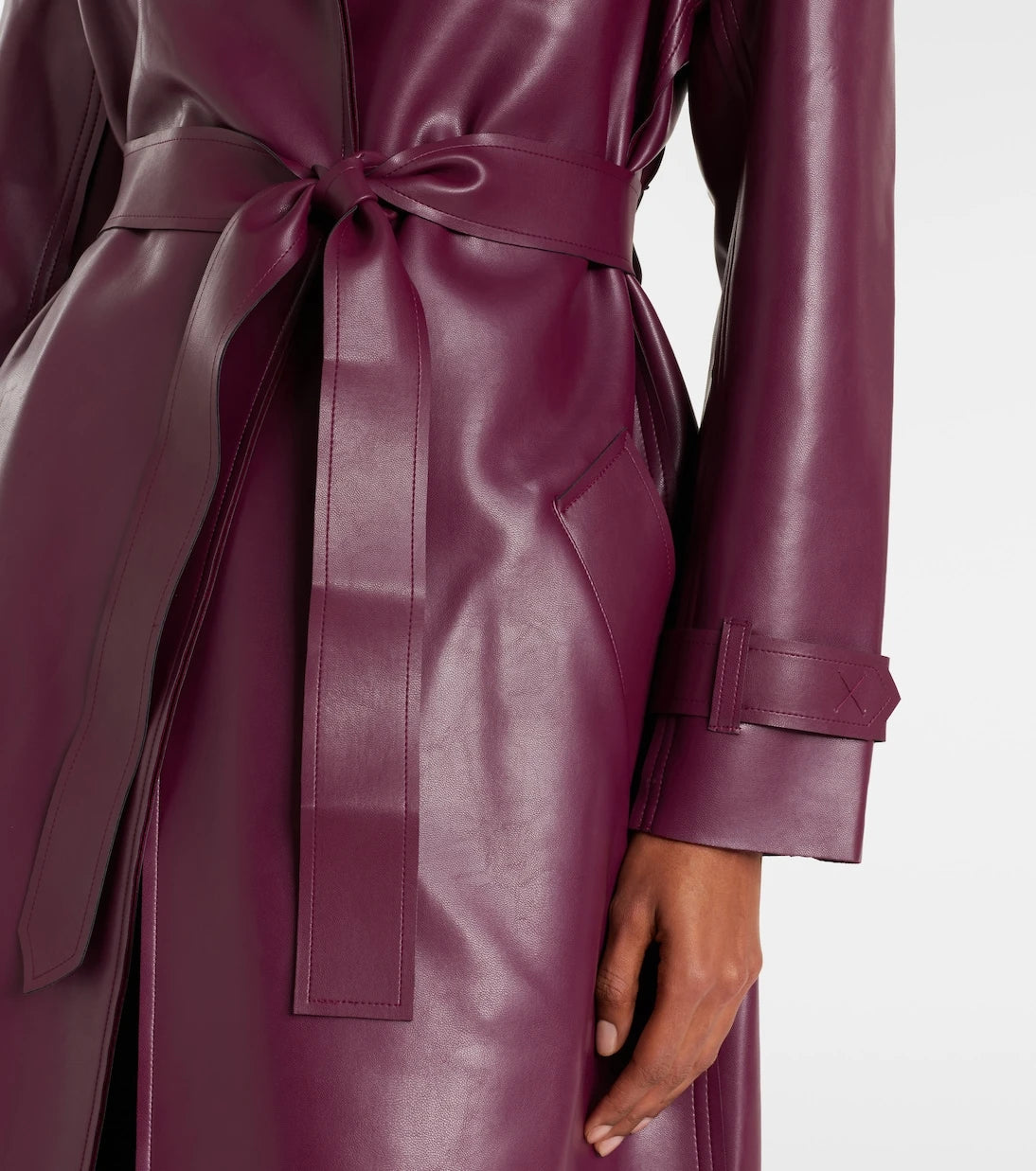 Norma Kamali - Belted trench coat