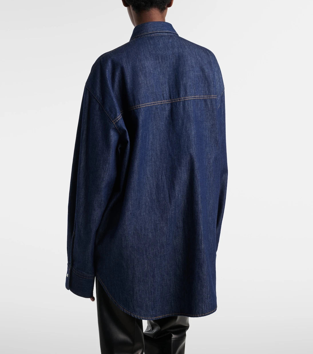 Khaite - Christensen oversized denim shirt