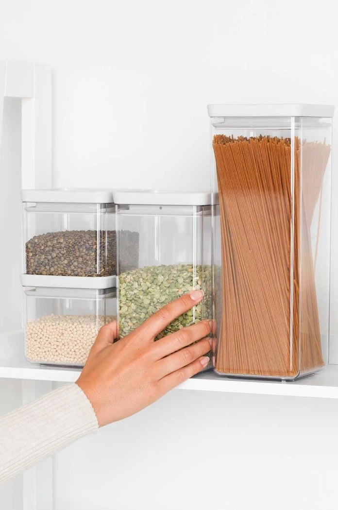 Kapaklı saklama kapları seti Brabantia Tasty+ (4 parça)